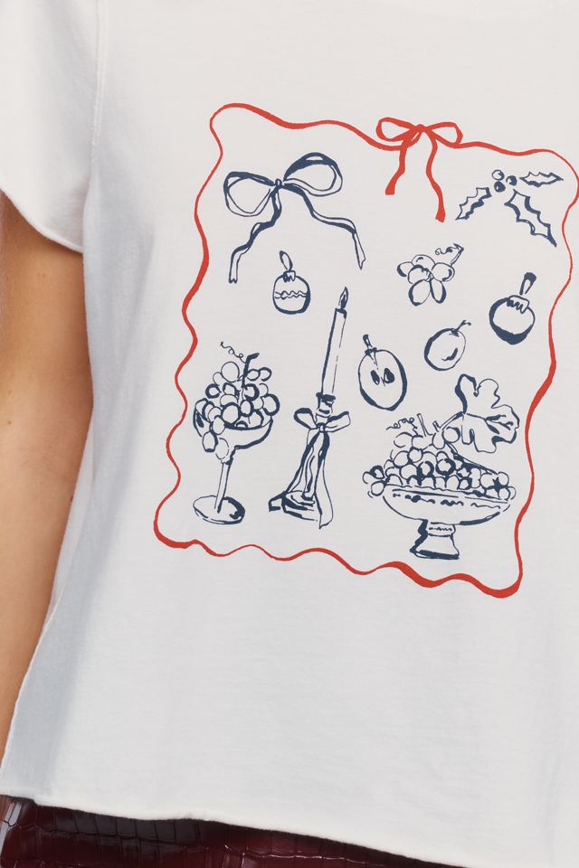 Agathe Marty x Maeve Caitlin 100% Cotton Holiday Tee #1