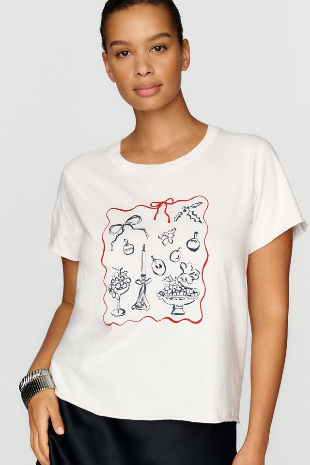 Agathe Marty x Maeve Caitlin 100% Cotton Holiday Tee #4