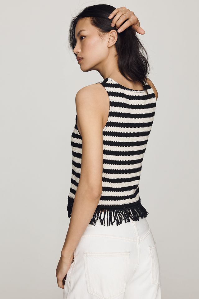 Maeve Fringe-Hem Tank #2