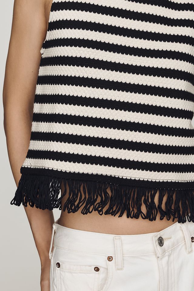 Maeve Fringe-Hem Tank #3