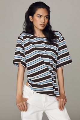 Pilcro Pleated Waist T-Shirt