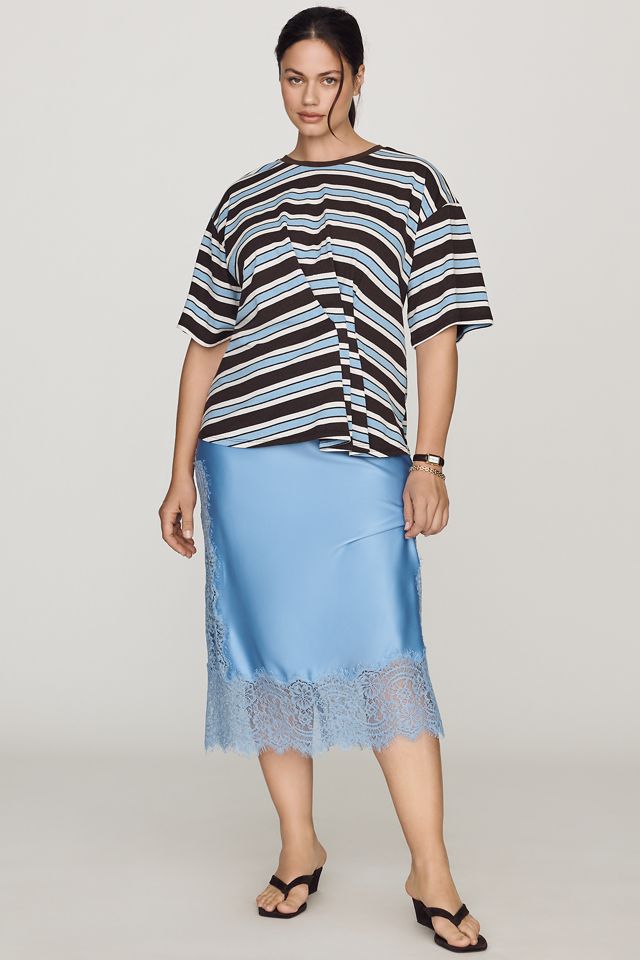Pilcro Pleated Waist Tee #7