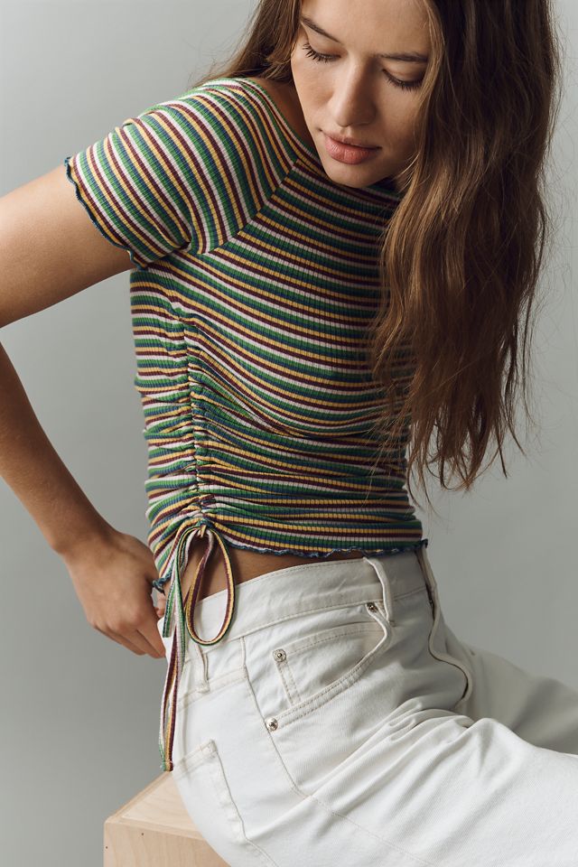 Pilcro Cinched Tee #1