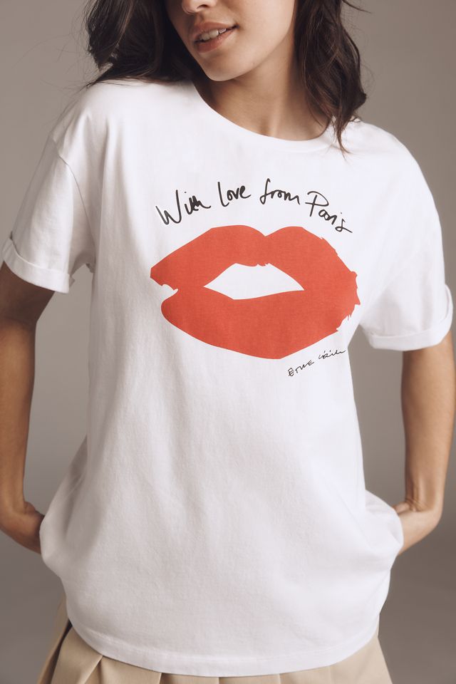 Être Cécile With Love From Paris Oversized Tee #1