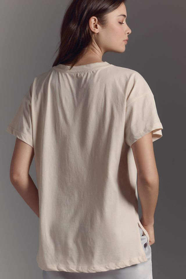 By Anthropologie Relaxed Graphic Tee #1