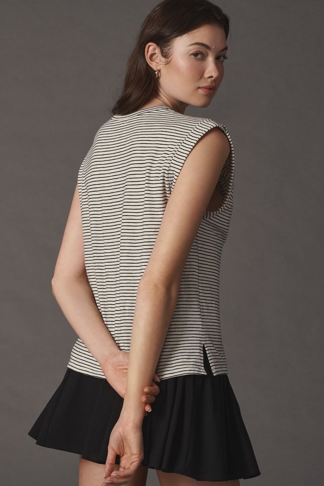 Pilcro Ruched Muscle Tee #2