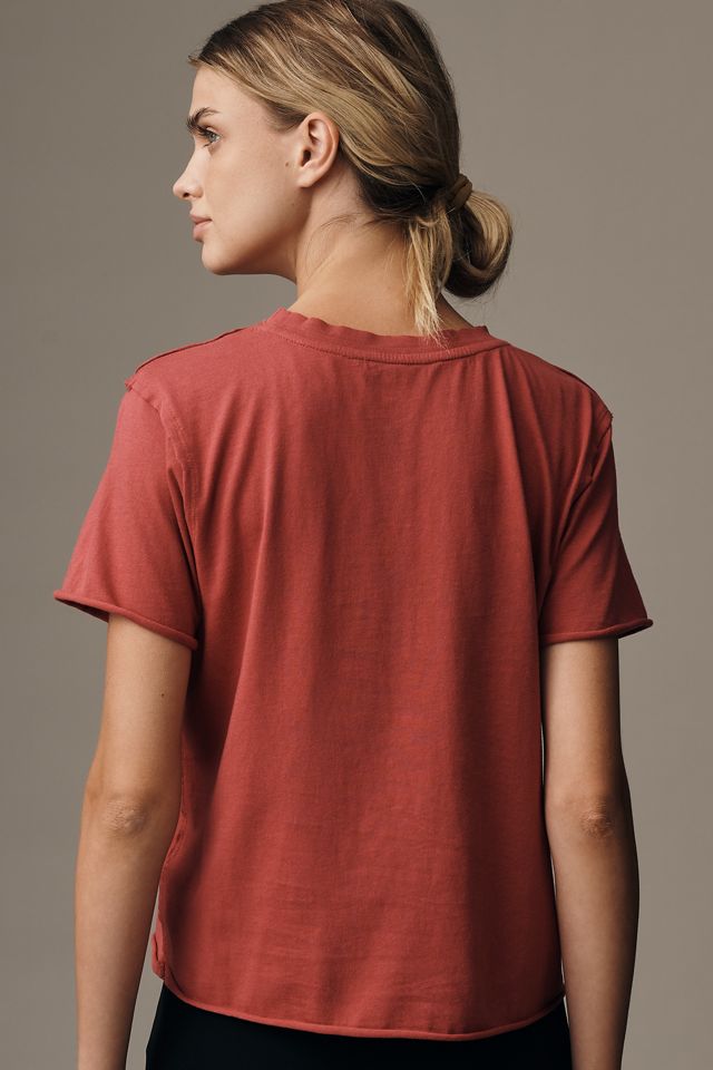 Maeve Pearl-Embellished Pretzel Graphic Tee #1