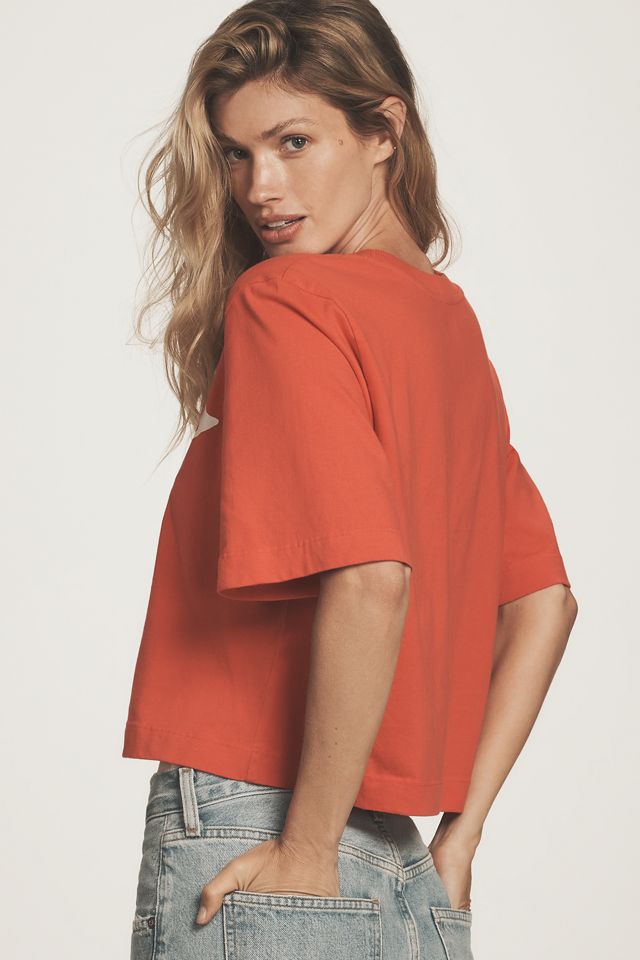 The Corey Short-Sleeve Game Day Boxy Tee by Maeve #2