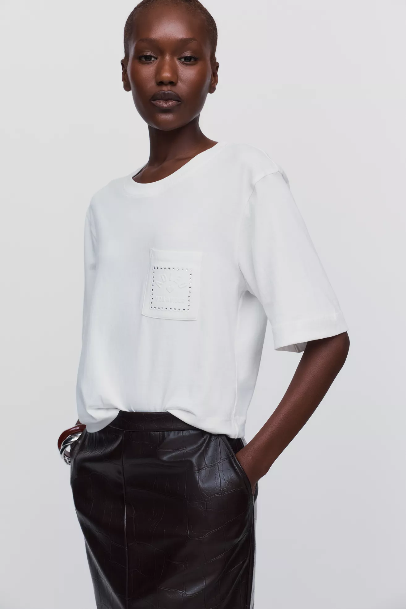 Maeve Corey 100% Cotton Boxy Tee