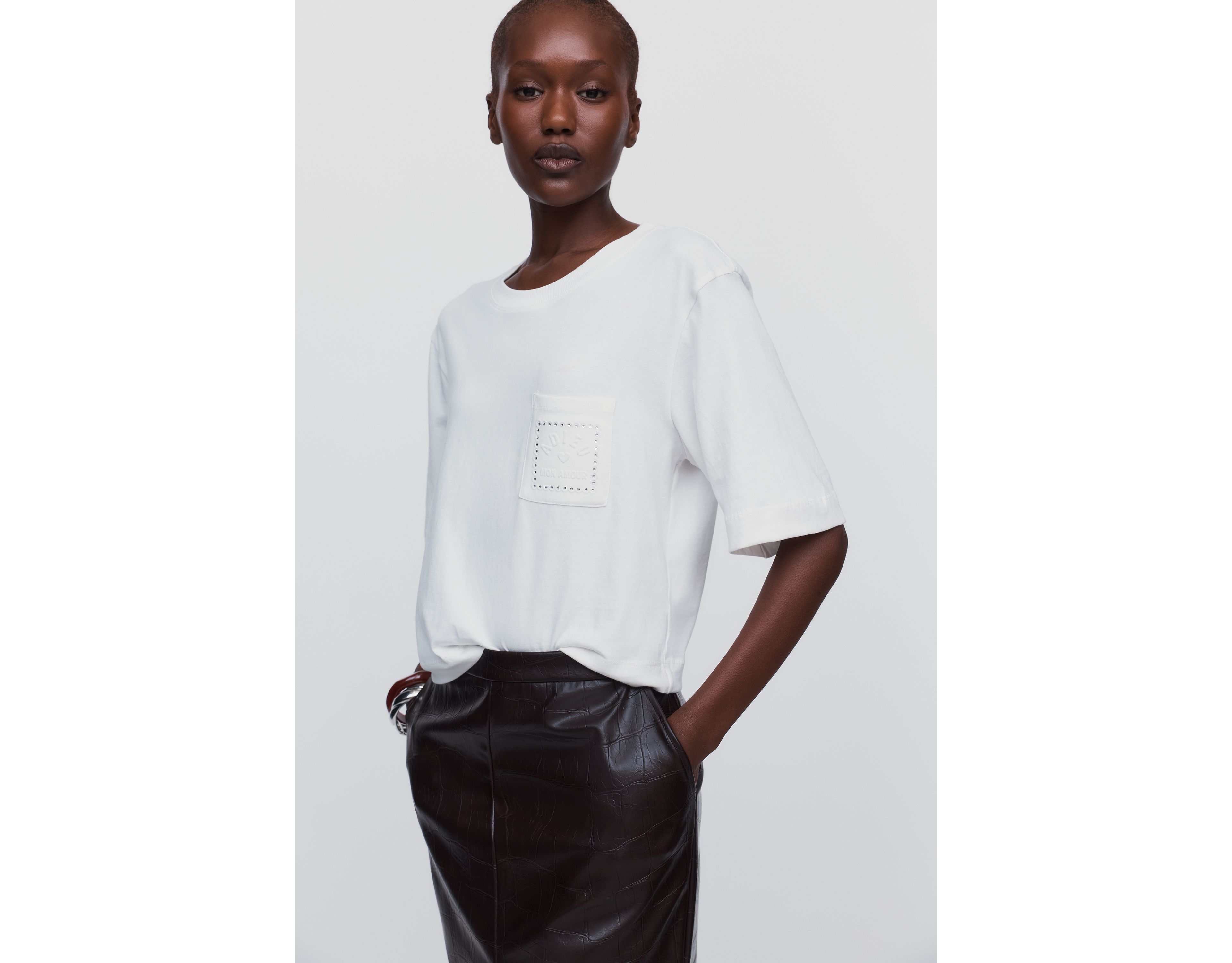 Maeve Corey 100% Cotton Boxy Tee