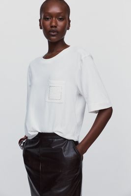Maeve Corey 100% Cotton Boxy Tee