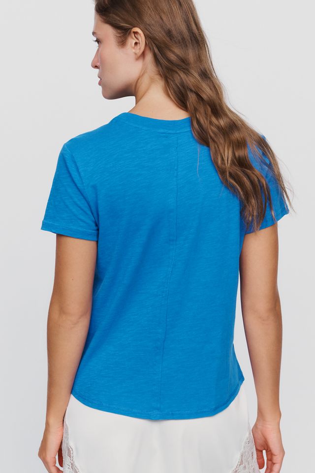 Pilcro 100% Cotton Bleached Graphic Tee #1