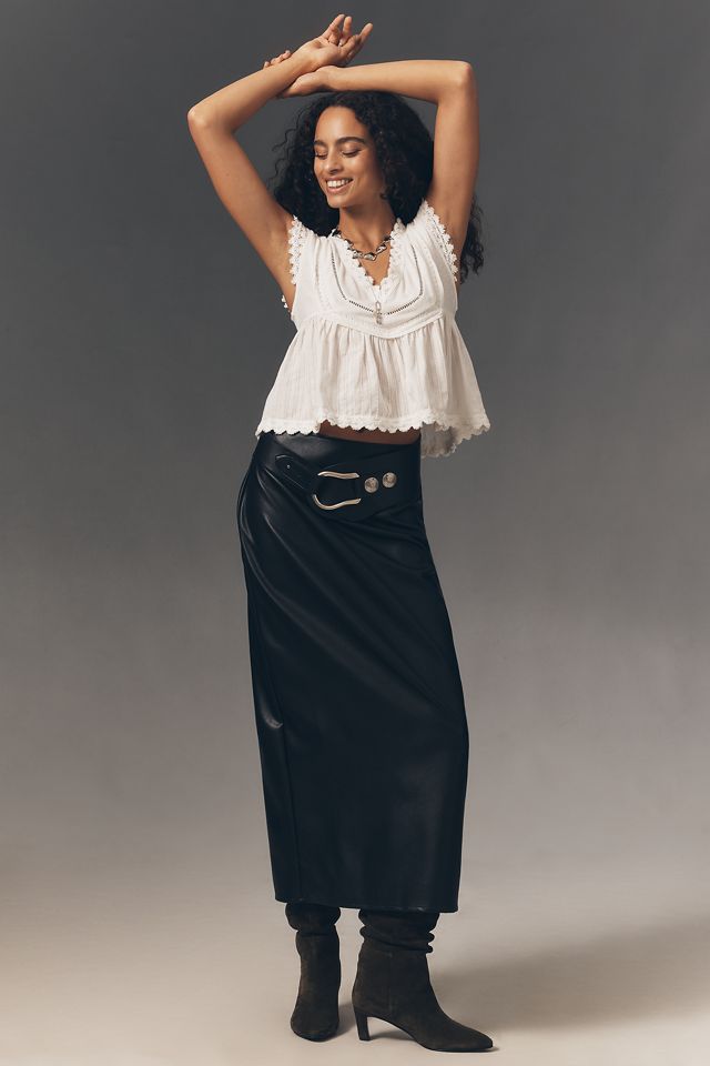 RAISONNEL Cotton Scalloped Swing Top #2