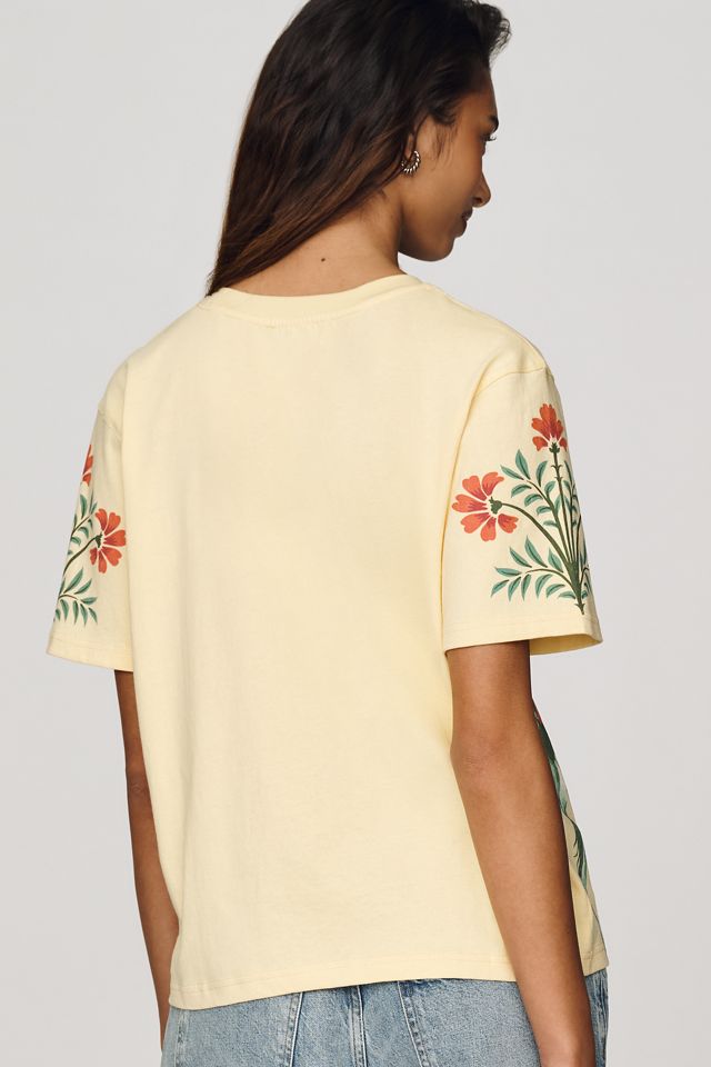 RAISONNEL Cotton Embroidered Tee #1