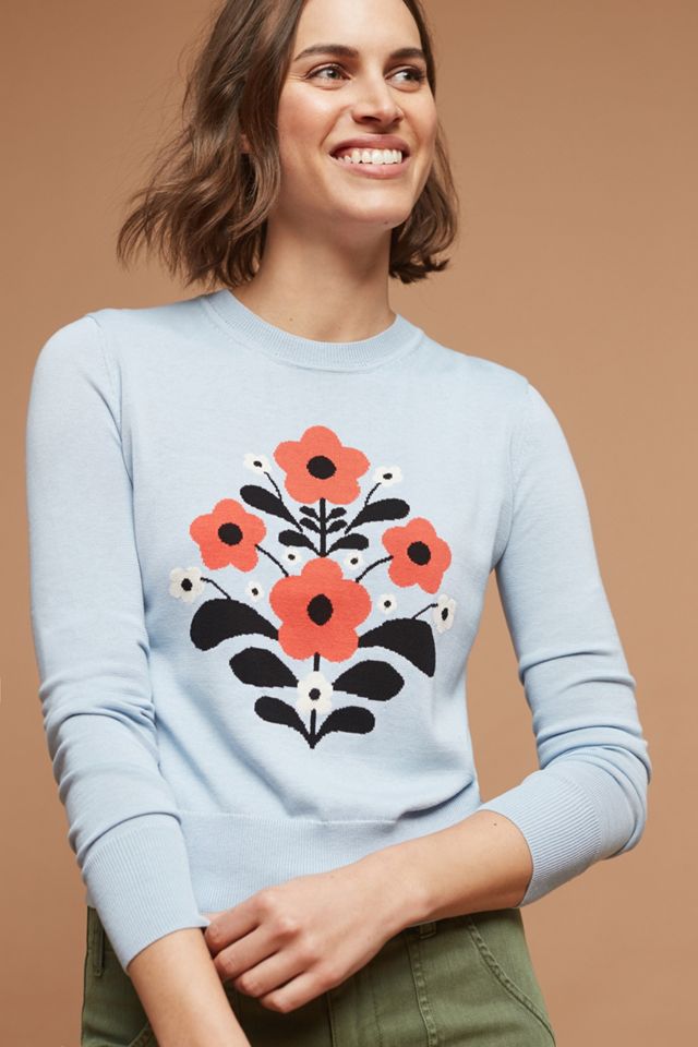 Reva Floral Pullover #1
