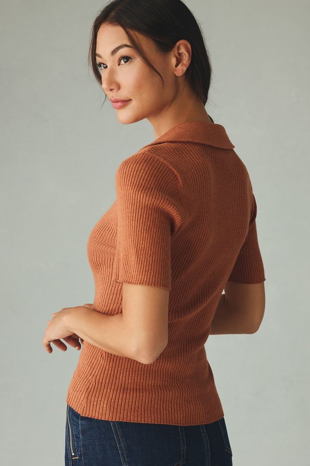 Valencia Polo Sweater Tee #1