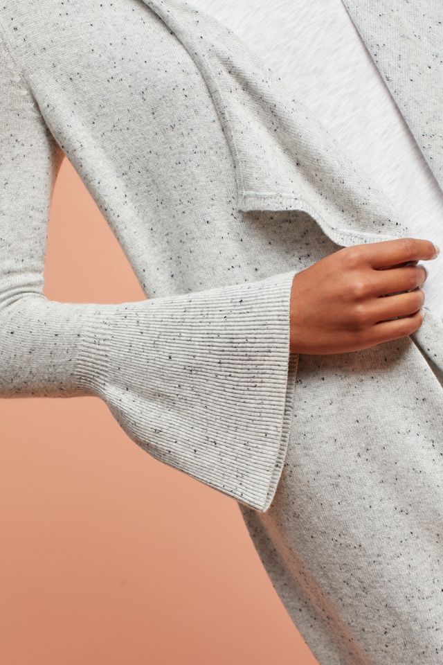 Bell-Sleeve Waterfall Cardigan #1