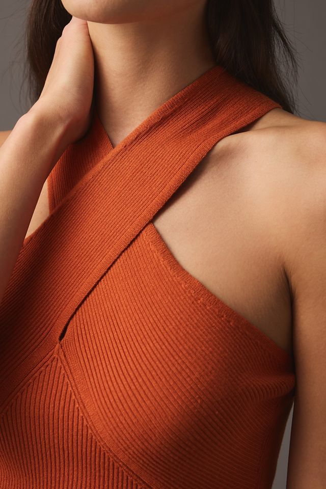 By Anthropologie Crossover Sweater Tank #3