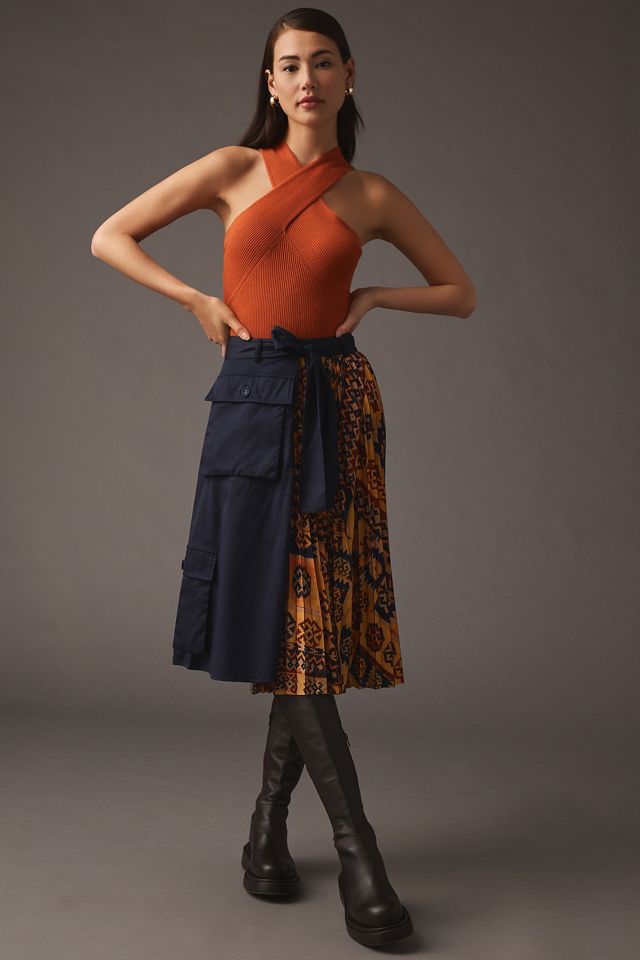 By Anthropologie Crossover Sweater Tank #4