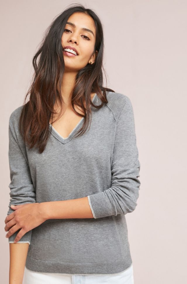 Moriah V-Neck Pullover #2