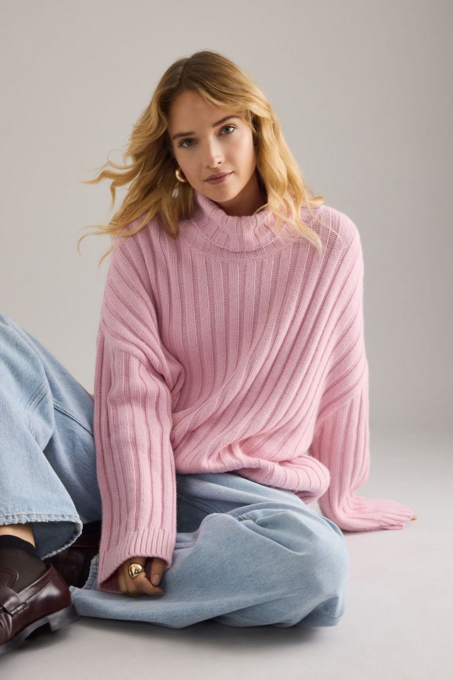 Barbour Maeve Roll-Neck Ribbed Jumper #2