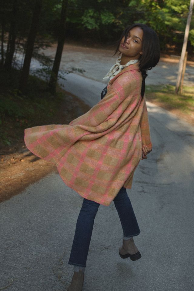 Pilcro Eliza Eyelash Sweater Jacket