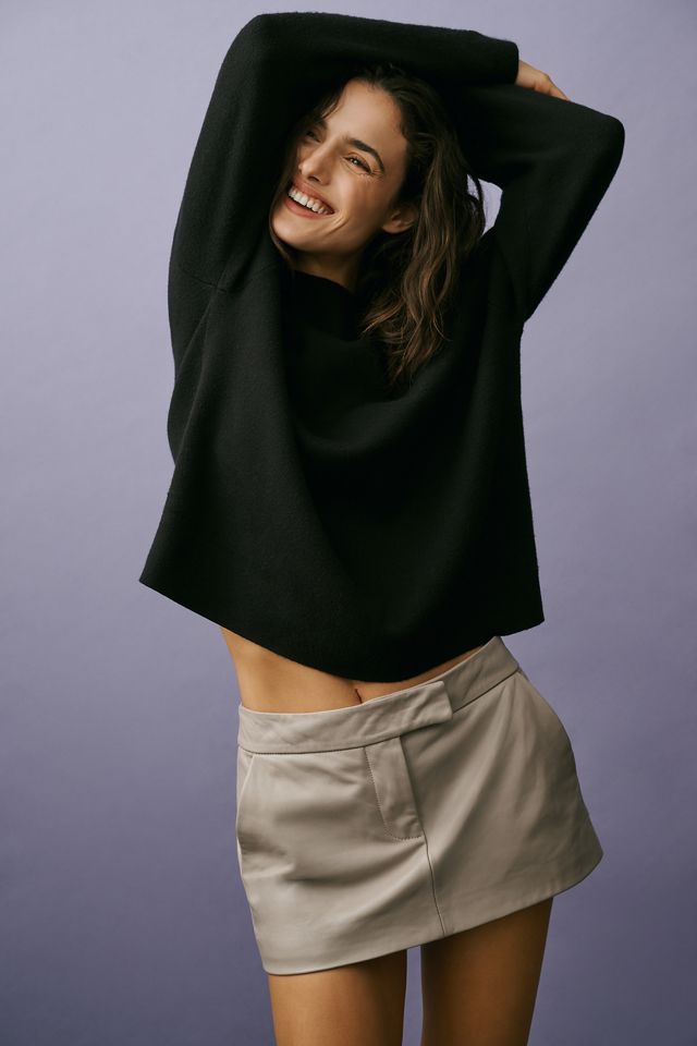 The Carys Mock-Neck Sweater by Maeve #9