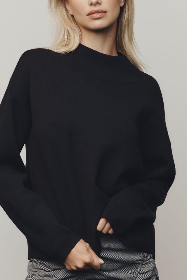 The Carys Mock-Neck Sweater by Maeve #2