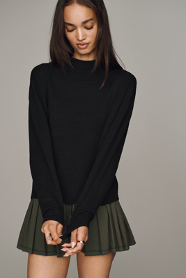 The Carys Mock-Neck Sweater by Maeve | Pullover Style | Anthropologie