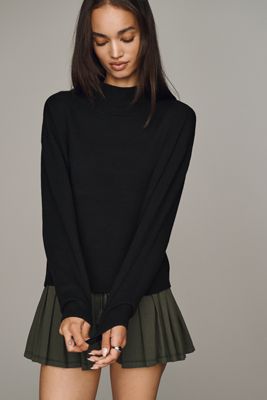 Carys Mock-Neck Sweater by Maeve