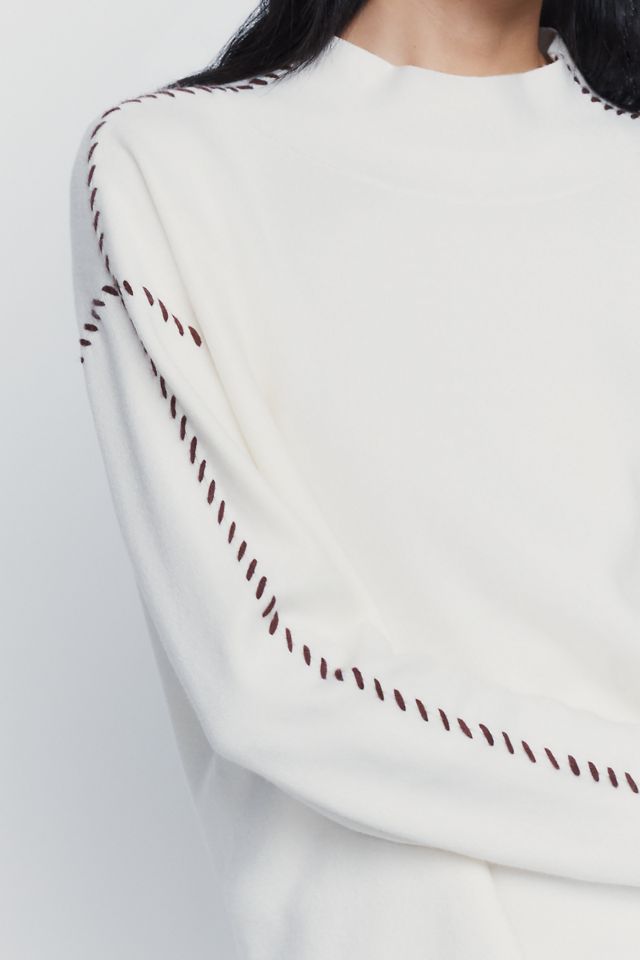 Maeve Carys Mock-Neck Jumper #6