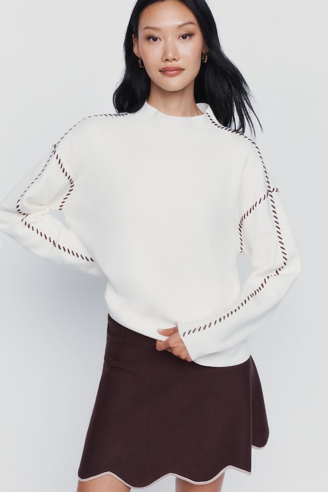 Maeve Carys Mock-Neck Jumper #4