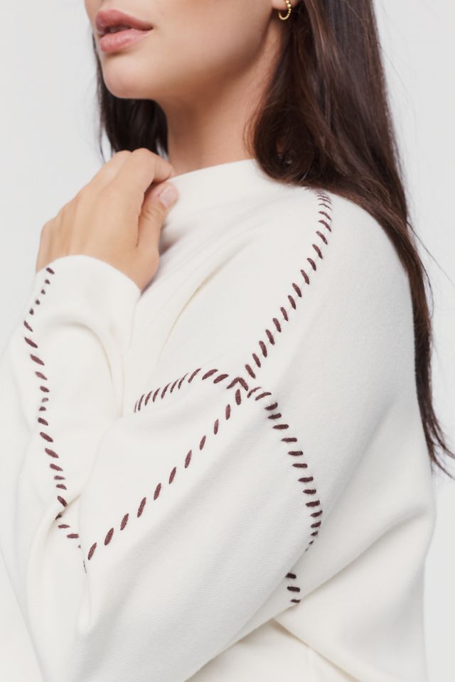 Maeve Carys Mock-Neck Jumper #3