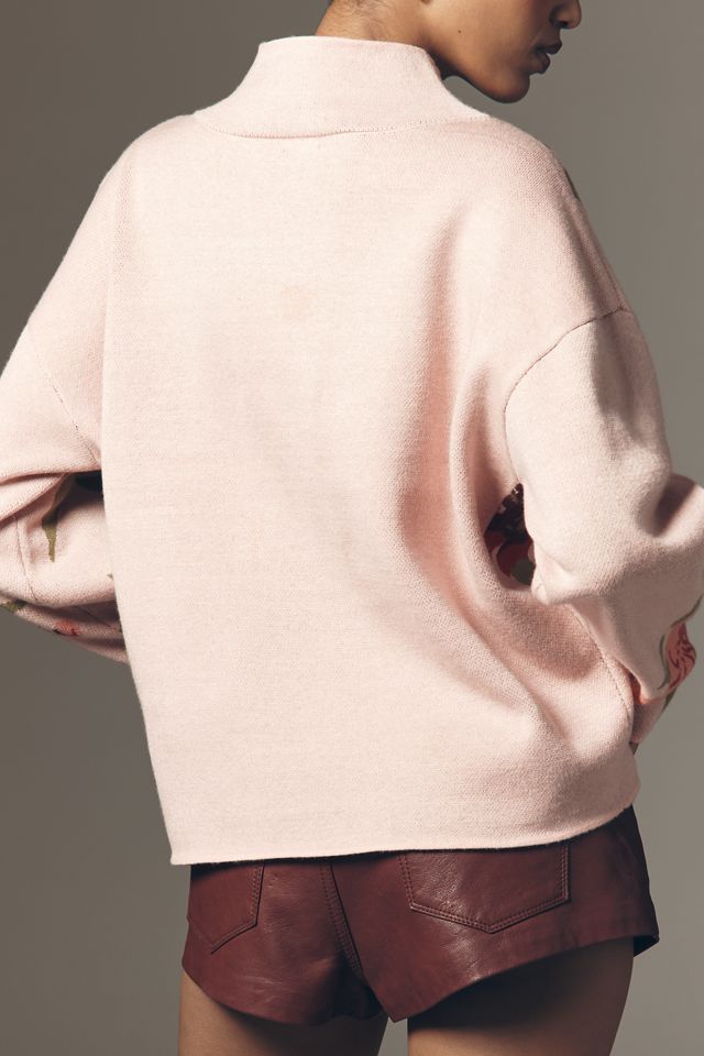 The Carys Mock-Neck Sweater by Maeve | Anthropologie