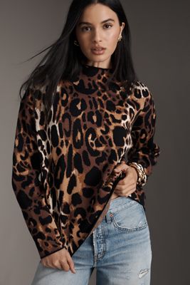 The Carys Mock-Neck Sweater by Maeve