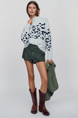 Maeve Carys Mock-Neck Jumper