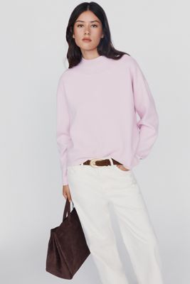 Maeve Carys Mock-Neck Sweater
