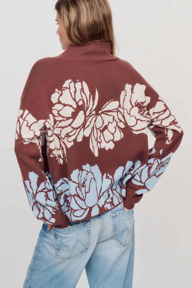 Maeve Carys Mock-Neck Sweater #1