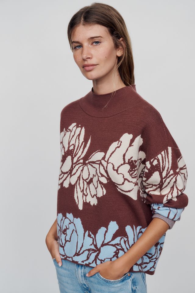 Maeve Carys Mock-Neck Sweater #4