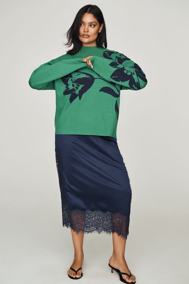 The Carys Mock-Neck Sweater by Maeve | Pullover Style | Anthropologie
