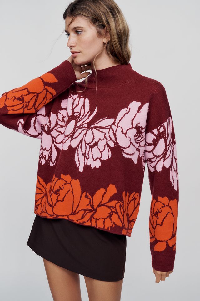 Maeve Carys Mock Neck Sweater #1