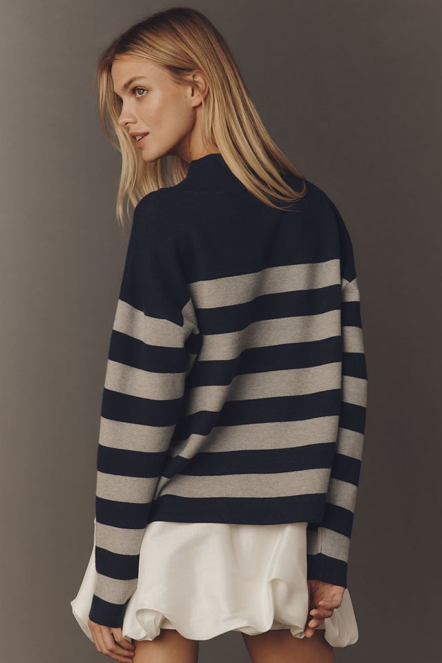 Carys Mock-Neck Sweater by Maeve #3
