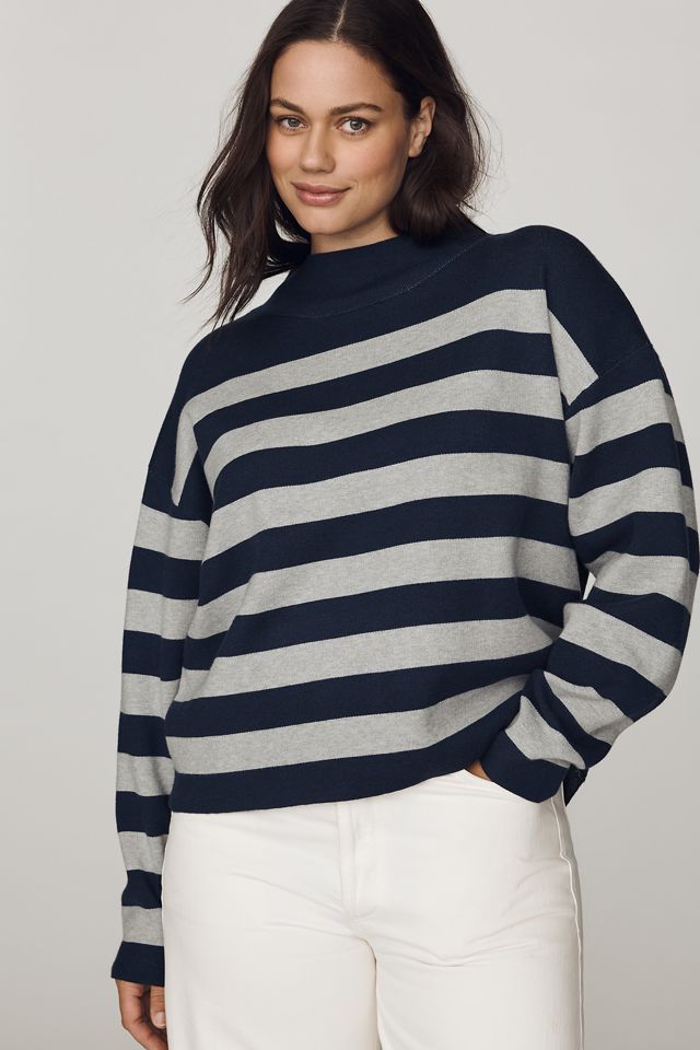 Carys Mock-Neck Sweater by Maeve #4
