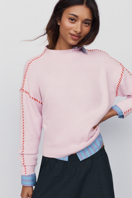 The Carys Mock-Neck Sweater by Maeve