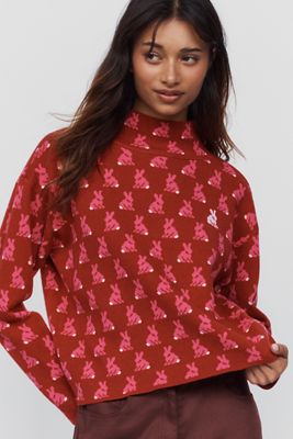 Maeve Carys Mock-Neck Sweater