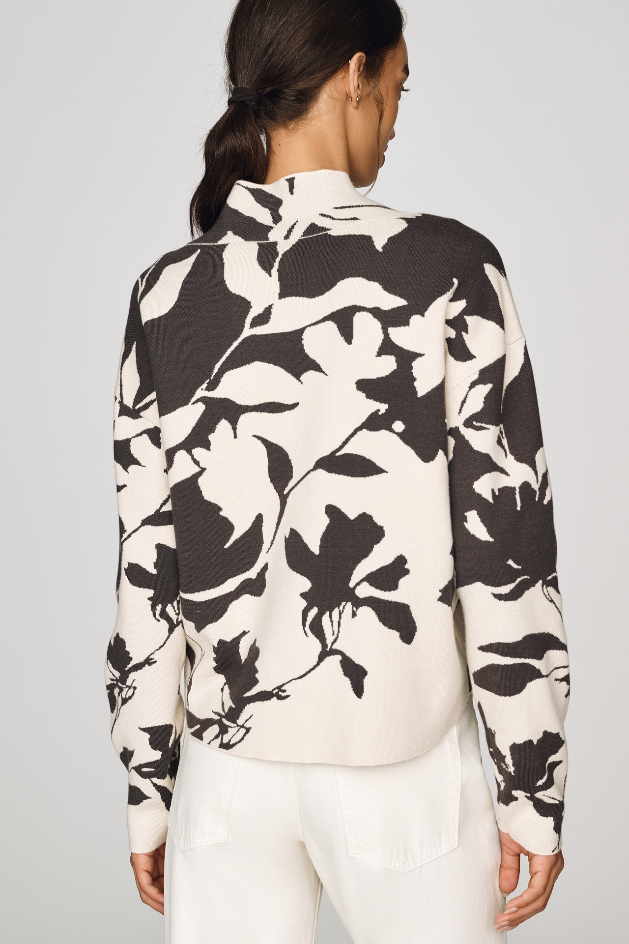 Carys Mock-Neck Sweater by Maeve