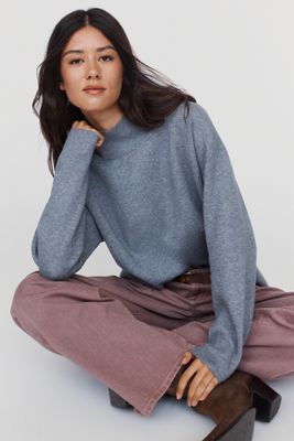 Maeve Carys Mock-Neck Sweater
