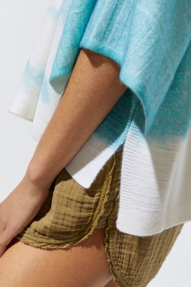 Draped Tie-Dye Cashmere Sweater #3