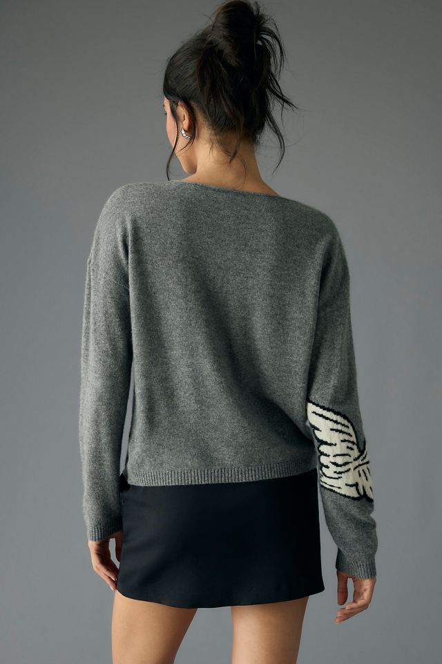 Maeve Cashmere Intarsia Sweater #1