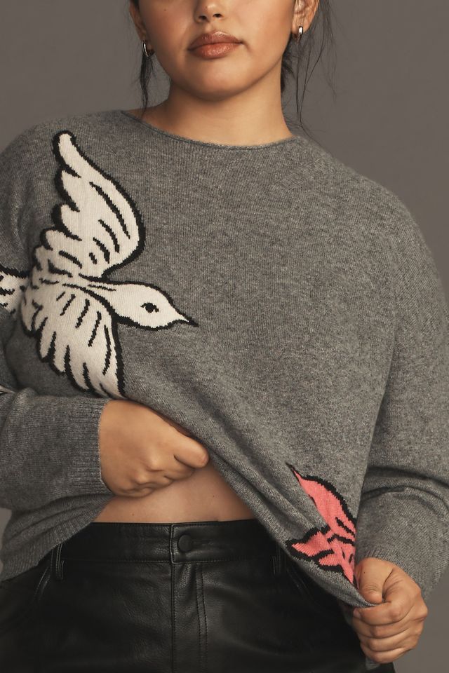 Maeve Cashmere Intarsia Sweater #7